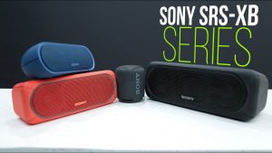 Sony SRS-XB20 wireless speakers series