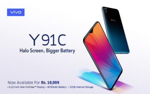 Vivo Y91c price in pakistan